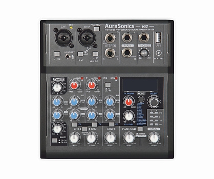 AuraSonics K4 компактный микшерный пульт в Омске