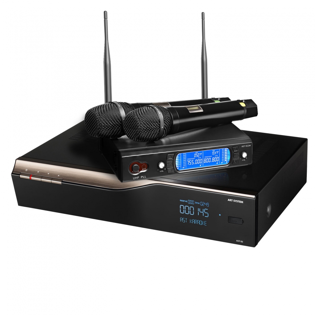 караоке-комплект AST-50 c микрофонами в Омске