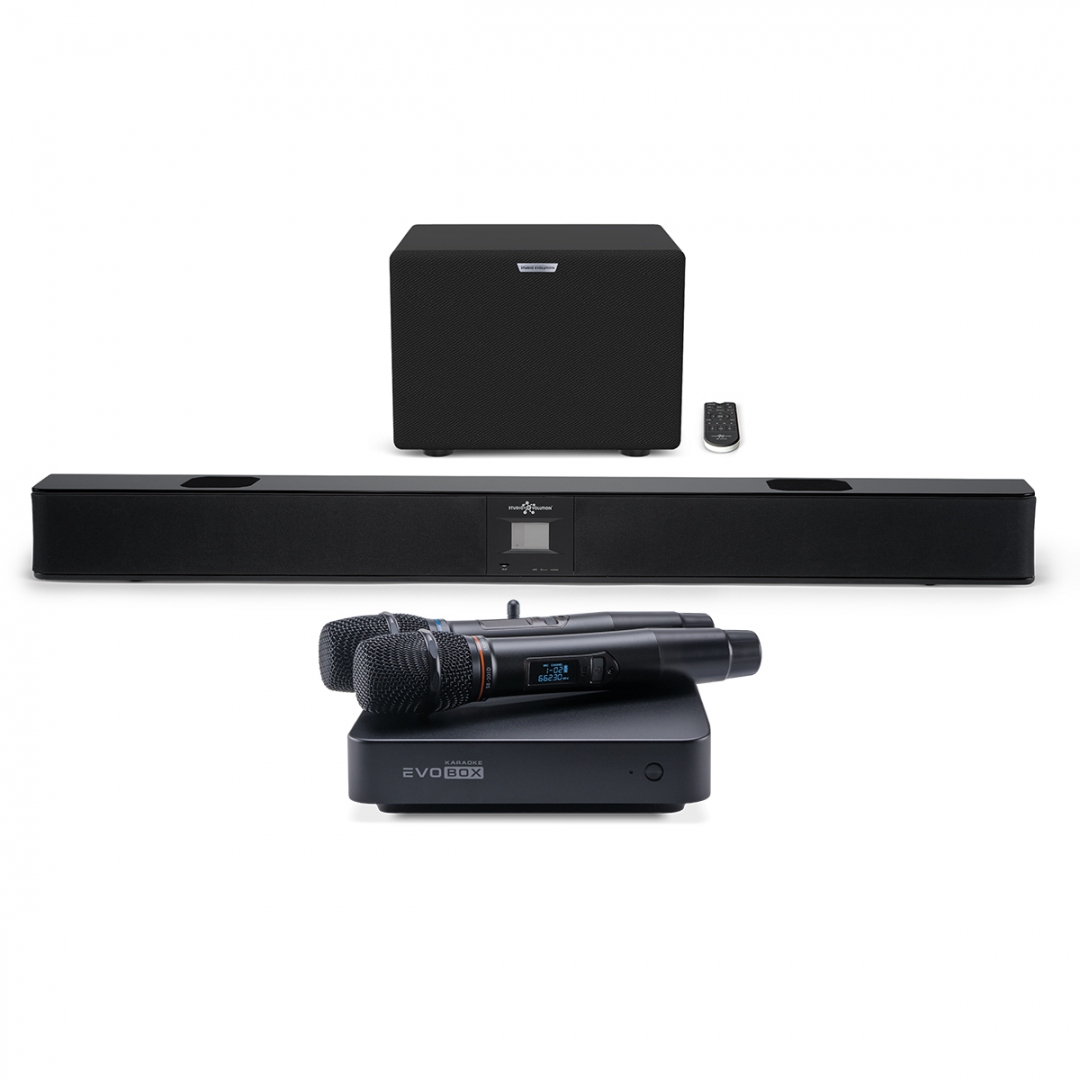 караоке-комплект EVOBOX Plus + EvoSound Bar (саундбар с караоке) в Омске