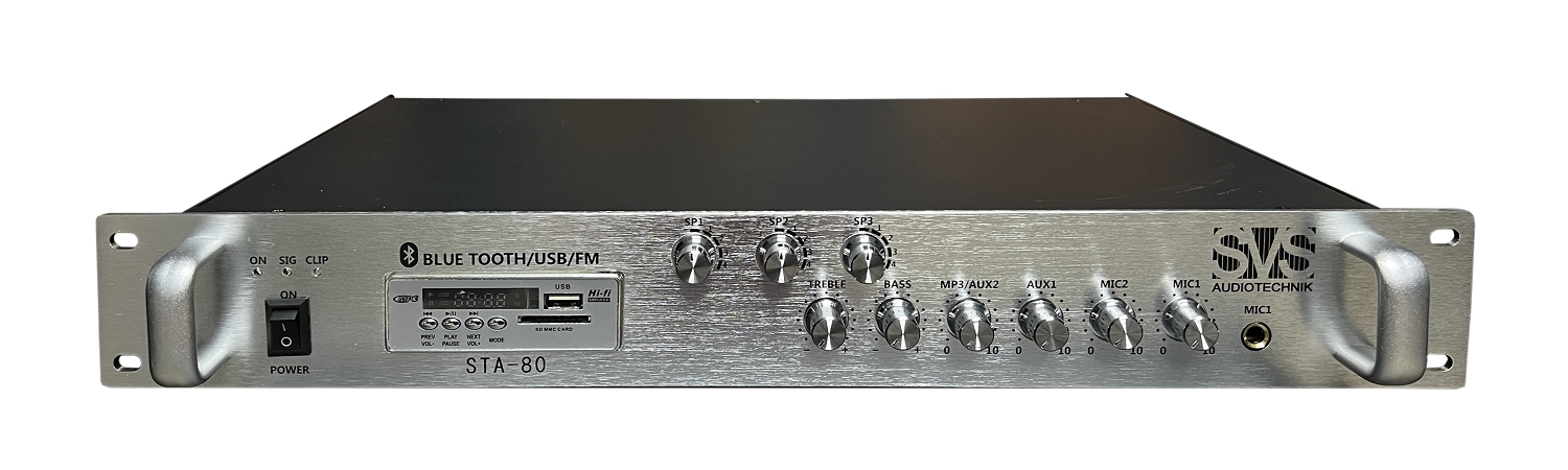 SVS Audiotechnik STA-80 Микшер-усилитель для систем Public Address в Омске