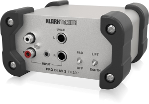 Klark Teknik DI 22P пассивный стерео директ-бокс в Омске