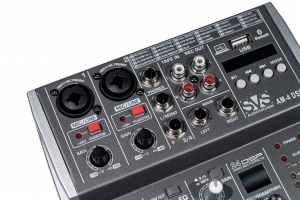 SVS Audiotechnik mixers AM-4 DSP Аналоговый микшерный пульт, 4-канала в Омске